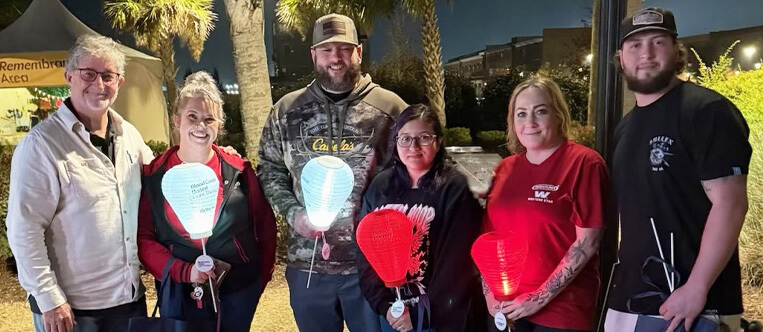 Light the Night Walk group picture
